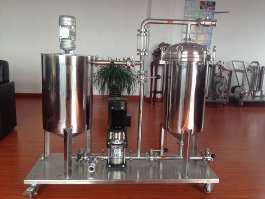 Stainless Steel 304/316 Diatomite Alcohol Filter Advanced Technology