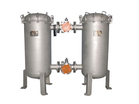 1.0Mpa Pressure Stainless Steel 304/306L Multi Bag Filter Housing for Water/Oil/Food Industry