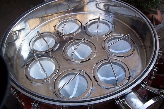 1.0Mpa Pressure Stainless Steel 304/306L Multi Bag Filter Housing for Water/Oil/Food Industry